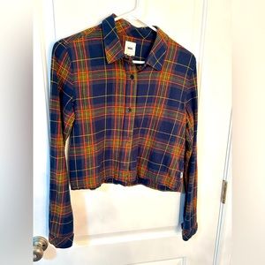 Cropped flannel